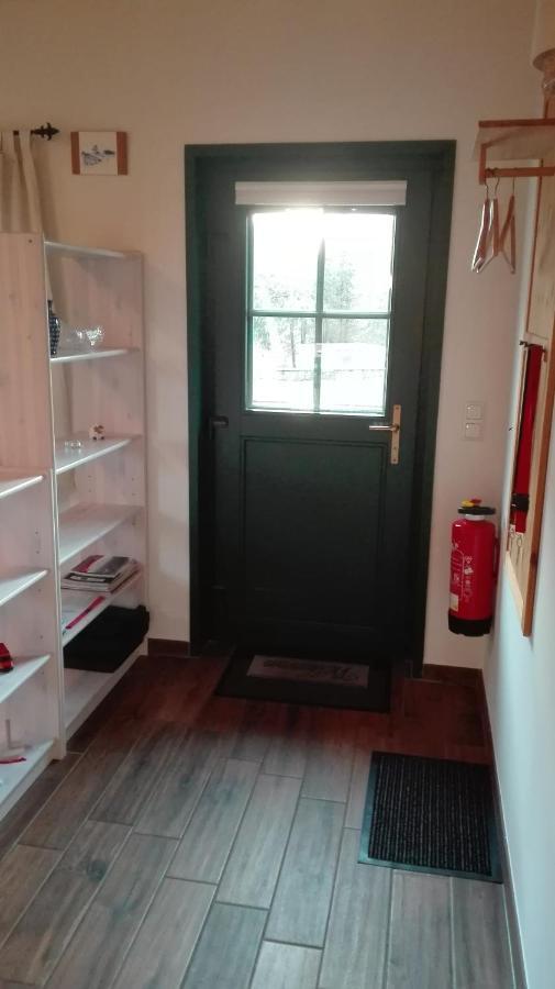 Blockhaus - Ferienwohnung Sunrise Augustusburg Ngoại thất bức ảnh