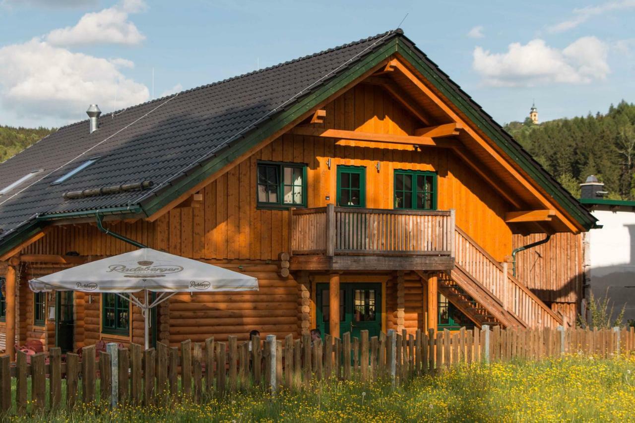 Blockhaus - Ferienwohnung Sunrise Augustusburg Ngoại thất bức ảnh