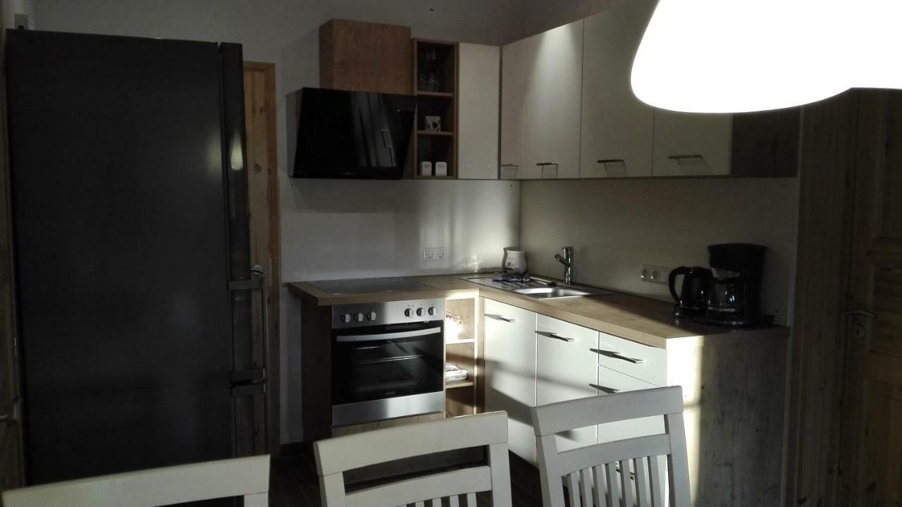 Blockhaus - Ferienwohnung Sunrise Augustusburg Ngoại thất bức ảnh