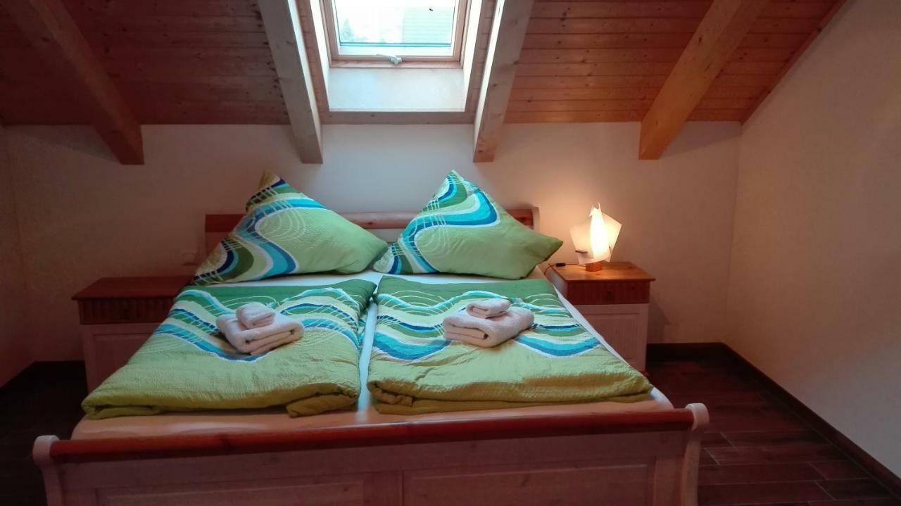 Blockhaus - Ferienwohnung Sunrise Augustusburg Ngoại thất bức ảnh