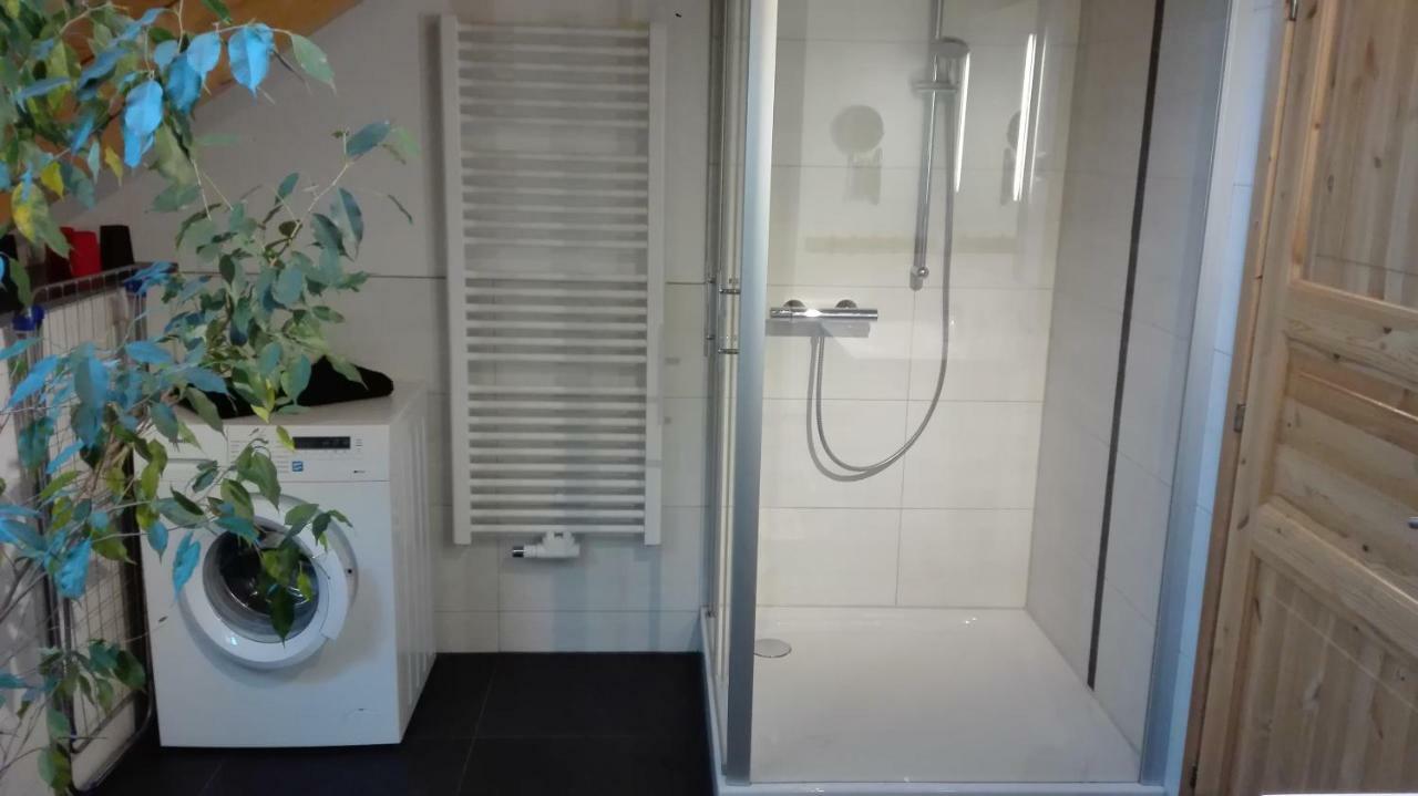 Blockhaus - Ferienwohnung Sunrise Augustusburg Ngoại thất bức ảnh