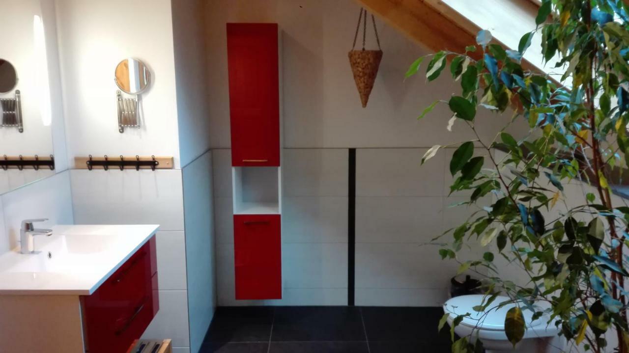 Blockhaus - Ferienwohnung Sunrise Augustusburg Ngoại thất bức ảnh